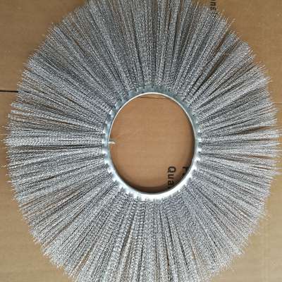 Airport Sweeper Flat Ring Brushes / Wire Brush